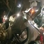 सोलापुर–पुणे हाईवे पर भीषण सड़क हादसा, 5 की मौत, एक गंभीर