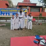 सिंगरौली ताइक्वांडो अकादमी में बेल्ट प्रमोशन टेस्ट संपन्न