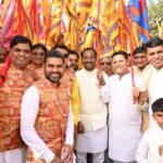 श्री श्याम प्रेमी मंडल द्वारा भव्य श्री श्याम निशान पद यात्रा धूमधाम से संपन्न