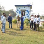 नगर निगम आयुक्त ने किया जुड़ावा तालाब पार्क का निरीक्षण