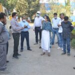 नगर निगम आयुक्त ने किया कचरा प्रसंस्करण प्लांट का निरीक्षण