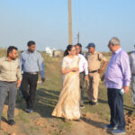 नगर निगम आयुक्त ने किया बैढ़न तथा हर्रई पश्चिम में स्थित तालाब का निरीक्षण