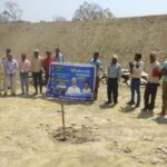 गंगा जल संवर्धन योजना के तहत कार्य का किया गया शुभारंभ