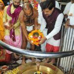 मुख्यमंत्री डॉ. यादव ने ममलेश्वर में जलाभिषेक एवं पूजन किया