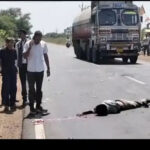 तेज रफ्तार का कहर: अज्ञात वाहन की टक्कर से युवक की मौके पर मौत