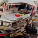 भद्रकाली बाइपास पर भीषण सड़क हादसा, 3 महिलाओं की मौत, 22 घायल