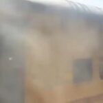 जबलपुर–रीवा रेलगाड़ी के डिब्बे से उठा धुआं, ऊंचेहरा स्टेशन पर कुछ देर मची अफरा-तफरी