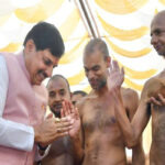 मुख्यमंत्री डॉ. यादव ने महावीर जयंती पर श्रमण मुनि श्री 108 संभव सागर जी महाराज का आशीर्वाद प्राप्त किया