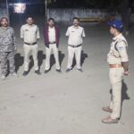सिंगरौली पुलिस की नाइट कॉम्बिंग गश्त, 232 बदमाशों पर कार्रवाई