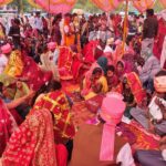 चितरंगी आयोजित मुख्यमंत्री सामूहिक कन्या विवाह समारोह में 93 जोड़ो ने लिए सात फेरे