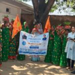 जल गंगा संवर्धन अभियान के तहत आदर्श ग्राम कांजी में कलश यात्रा और जल पूजन का आयोजन