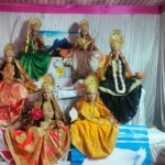 ज्वालामुखी मंदिर में चैतन्य देवियों की आकर्षक झांकी, श्रद्धालुओं का उमड़ा जनसैलाब