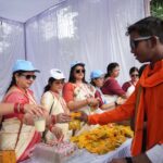 ज्योत्सना महिला समिति द्वारा रामनवमी पर श्रद्धालुओं हेतु शरबत वितरण सेवा का आयोजन