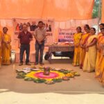 आंगनबाड़ी केन्द्र दुधिचुआमें पोषण पखवाड़ा और नारी शक्ति वंदन कार्यक्रम आयोजित