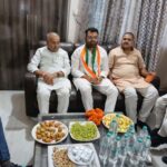 युवा कांग्रेस प्रदेशाध्यक्ष एस घनघोरिया पहुंचे देवसर