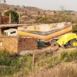 अनियंत्रित बलकर घर में घुसा, महिला गंभीर घायल