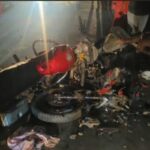 माड़ा में दो बाइकों की भीषण भिड़ंत, पिता और एक साल की मासूम बेटी की दर्दनाक मौत