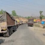 NH-39 पर वाहन पलटने से भीषण हादसा, 10 किलोमीटर तक लगा लंबा जाम