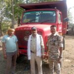 अवैध गिट्टी परिवहन पर सख्ती: बिना पास डंपर जब्त, खनिज विभाग की बड़ी कार्रवाई