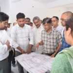 चितरंगी में निर्मित हो रहे आईटीआई एवं सीएम राइज विद्यालय का कलेक्टर ने किया निरीक्षण