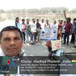 जुड़वा तालाब में चला ‘जल गंगा संवर्धन एवं स्वच्छता अभियान’, ग्रामीणों ने किया श्रमदान