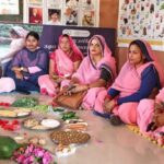 आगनवाड़ी केन्द्र नौढिया में पोषण पखवाड़ा के तहत जागरूकता कार्यक्रम आयोजित