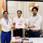 सिंगरौली में राष्ट्रीय सम्मान पाने वाले बृजभूषण रैदास को प्रशस्ति पत्र