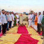 सिंगरौली वार्ड 42 में छठ घाट और मुक्तिधाम विकास कार्यों का भूमिपूजन