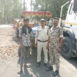 खनिजों के अवैध परिवहन पर बड़ी कार्रवाई, खनिज विभाग ने जप्त किए 4 वाहन