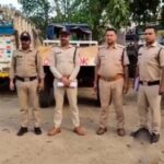 अवैध रेत परिवहन पर पुलिस की बड़ी कार्रवाई, ट्रैक्टर जब्त, चालक पर केस दर्ज