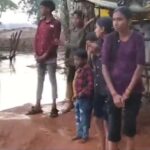 महदेइया गांव में जलभराव से ग्रामीण परेशान, कोल वॉशरी पर नाले का बहाव बदलने का आरोप