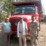 अवैध खनिज परिवहन पर बड़ी कार्रवाई, 4 वाहनों पर लगभग 6 लाख का जुर्माना