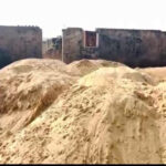 सासन क्षेत्र में अवैध रेत उत्खनन का खेल जारी