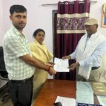पेयजल संकट को लेकर जनपद सदस्य और अध्यक्ष ने सीईओ को सौंपा पत्र