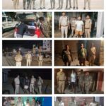 सिंगरौली पुलिस की नाइट कॉम्बिंग गश्त में बड़ी कार्रवाई, 289 बदमाशों पर कसा शिकंजा