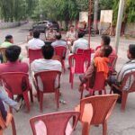 आगामी ईद उल – अजहा पर्व के दृष्टिगत नवानगर थाने में शांति समिति की बैठक आयोजित