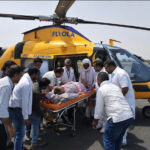 एयर एम्बुलेंस से भोपाल भेजी गईं लीलावती गुप्ता