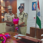 सिंगरौली के नवागत पुलिस अधीक्षक शियाज के.एम. ने संभाला पदभार