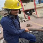 कोयला मालगाड़ी में लगी आग, फायर ब्रिगेड ने रसमड़ा स्टेशन पर टाला बड़ा हादसा