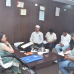 माजन मोड़ से इंदिरा चौक तक मॉडल रोड निर्माण कार्य में तेजी लाने के निर्देश