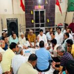 माता मंदिर में रात्रि विश्राम के दौरान ऊर्जा मंत्री श्री तोमर ने लगाई जन चौपाल