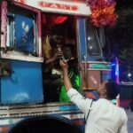 शराब पीकर वाहन चलाने वाले 5 ट्रक चालकों पर यातायात पुलिस की कार्रवाई, 55 हजार रुपये का जुर्माना