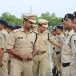 एसपी षियाज़ के.एम. ने ली साप्ताहिक परेड की सलामी, पुलिस लाइन की व्यवस्थाओं का किया निरीक्षण