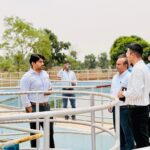 कलेक्टर ने वैढ़न-1 समूह जल प्रदाय योजना का किया औचक निरीक्षण