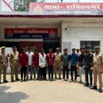 एनटीपीसी के प्रतिबंधित क्षेत्र में घुसे 10 युवक गिरफ्तार, पुलिस ने न्यायालय भेजा