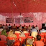500 दीपक जलाकर विधिवत पूजा के साथ मनाया गय जल गंगा अभियान कार्यक्रम
