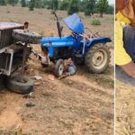सरई क्षेत्र में दर्दनाक हादसा: सरिया लदा ट्रैक्टर पलटा, मजदूर की मौत