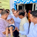 राष्ट्रीय पल्स पोलियो अभियान का जिला स्तरीय शुभारंभ, बच्चों को पिलाई गई पोलियो की खुराक