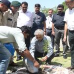 एक पेड़ मां के नाम अभियान के तहत मुख्य सचिव श्री जैन ने लगाया नीम का पेड़