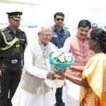 राष्ट्रपति श्रीमती मुर्मु को इन्दौर एयरपोर्ट पर दी गई भावभीनी विदाई